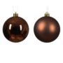 Shatterproof Bauble Mix – Espresso – 6 Pack